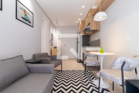 Apartamento para alugar com 32m², 1 quarto e sem vagaSala