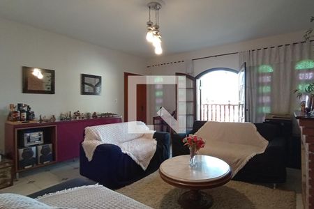 Sala de Estar de casa à venda com 4 quartos, 370m² em Vila Frugoli, São Paulo