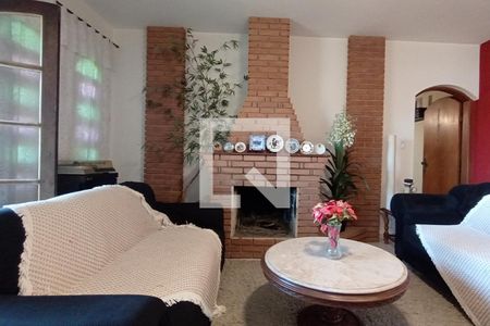 Sala de Estar de casa à venda com 4 quartos, 370m² em Vila Frugoli, São Paulo