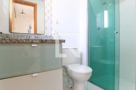 Banheiro da Suíte de apartamento para alugar com 3 quartos, 116m² em Parque Residencial Aquarius, São José dos Campos
