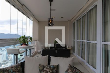 Varanda de apartamento para alugar com 1 quarto, 106m² em Aparecida, Santos