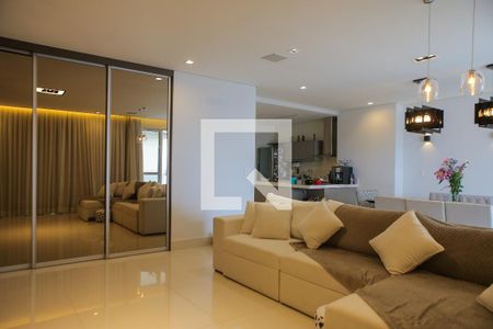 Sala de apartamento para alugar com 1 quarto, 106m² em Aparecida, Santos