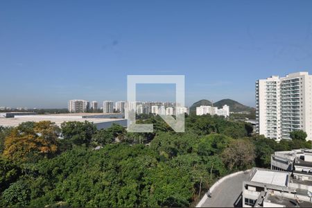 Vista da Sala  de kitnet/studio para alugar com 1 quarto, 35m² em Jacarepaguá, Rio de Janeiro