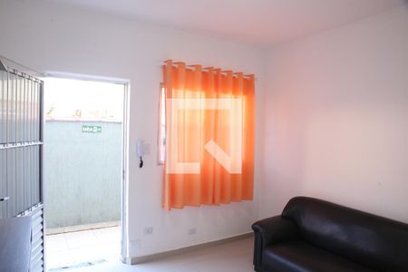 Sala de apartamento para alugar com 1 quarto, 39m² em Canto do Forte, Praia Grande