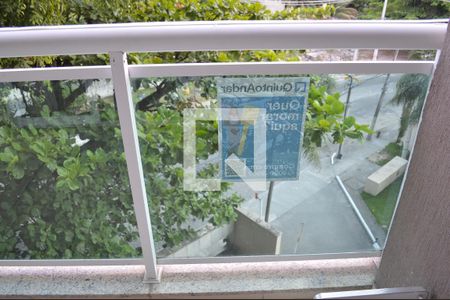 Apartamento para alugar com 78m², 3 quartos e 1 vagaPlaquinha instalada na varanda
