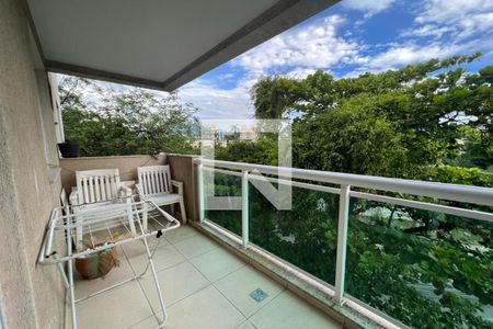 Varanda da Sala de apartamento para alugar com 3 quartos, 78m² em Taquara, Rio de Janeiro
