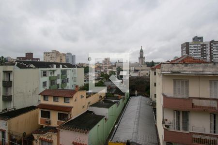 Vista da Sala de apartamento à venda com 1 quarto, 33m² em Cidade Baixa, Porto Alegre