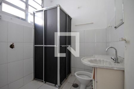 Banheiro de kitnet/studio à venda com 1 quarto, 32m² em Campos Elíseos, São Paulo
