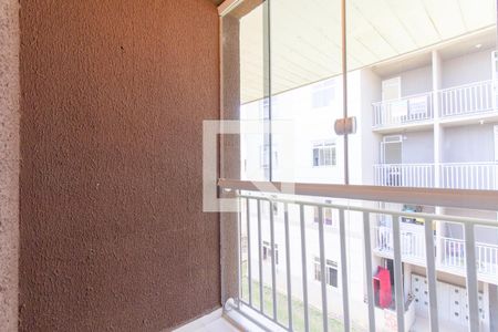 Varanda de apartamento para alugar com 2 quartos, 48m² em Campo de Santana, Curitiba