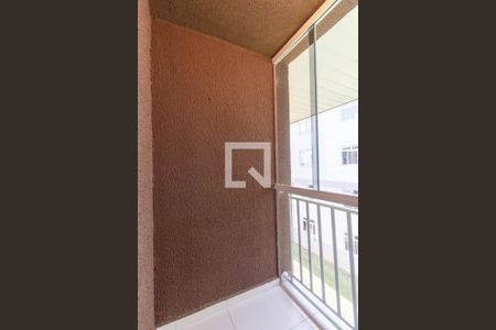 Varanda de apartamento para alugar com 2 quartos, 48m² em Campo de Santana, Curitiba