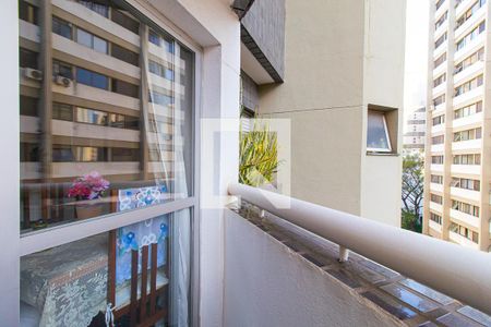 Apartamento à venda com 38m², 1 quarto e 1 vagaVaranda