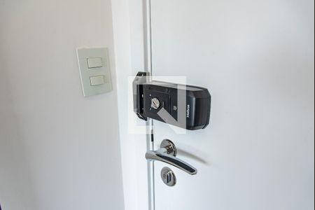Fechadura eletrônica de kitnet/studio para alugar com 1 quarto, 25m² em Indianópolis, São Paulo