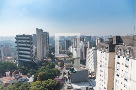 Studio para alugar com 25m², 1 quarto e sem vagaVista da varanda