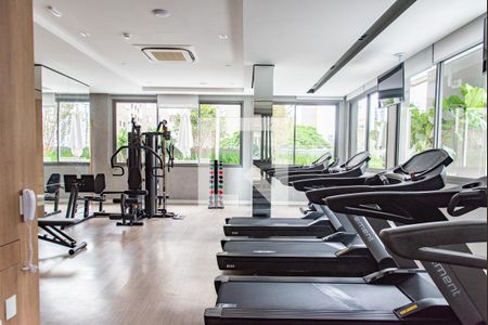 Studio para alugar com 25m², 1 quarto e sem vagaAcademia