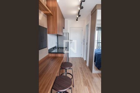 Studio para alugar com 25m², 1 quarto e sem vagaCozinha