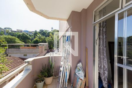 Varanda da Sala de apartamento à venda com 3 quartos, 72m² em Freguesia de Jacarepaguá, Rio de Janeiro