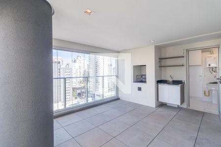 Varanda de apartamento para alugar com 1 quarto, 64m² em Pinheiros, São Paulo