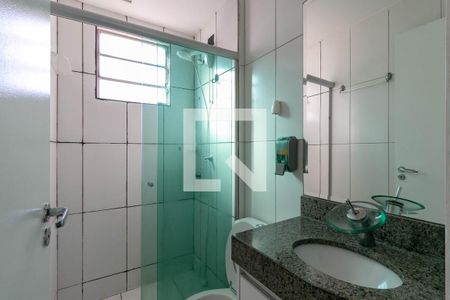 Banheiro Social de apartamento para alugar com 2 quartos, 55m² em Camargos, Belo Horizonte