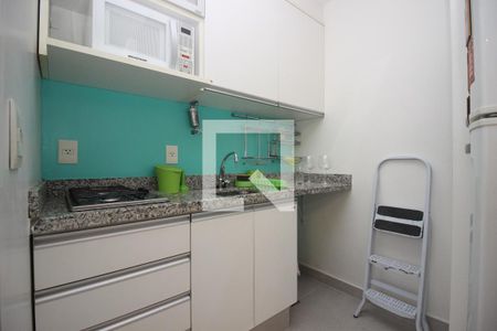 Studio à venda com 27m², 1 quarto e 1 vagaCozinha
