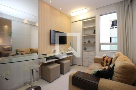 Studio à venda com 27m², 1 quarto e 1 vagaSala