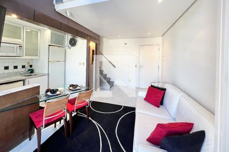 Sala de apartamento à venda com 1 quarto, 45m² em Vila Uberabinha, São Paulo