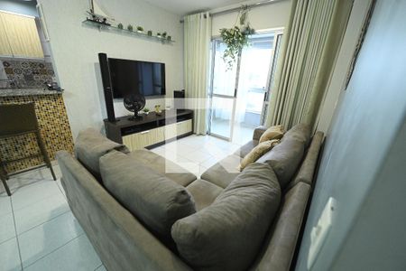 Sala de apartamento para alugar com 2 quartos, 65m² em Vila dos Alpes, Goiânia