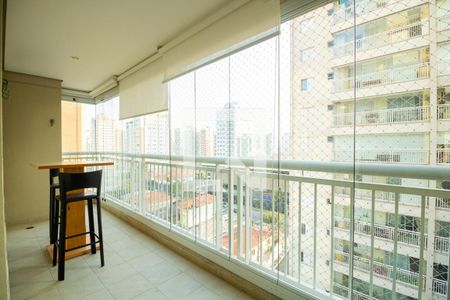 Varanda da Sala de apartamento à venda com 3 quartos, 94m² em Vila Mariana, São Paulo