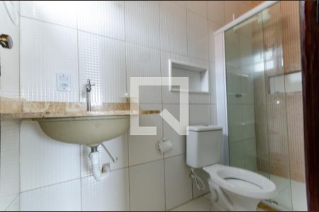 Casa para alugar com 80m², 2 quartos e sem vaga Casa para alugar com 80m², 2 quartos e sem vagaBanheiro da Suíte