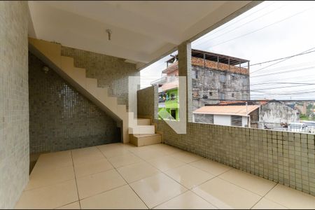 varanda de casa para alugar com 2 quartos, 80m² em Caixa D'água, Salvador