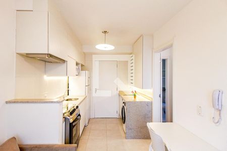 Sala  de apartamento para alugar com 1 quarto, 29m² em Jardim Caravelas, São Paulo