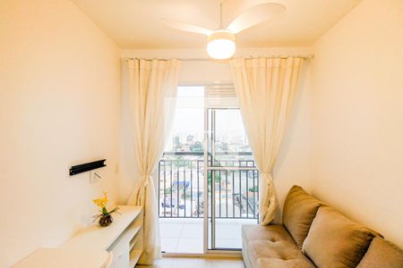 Sala  de apartamento para alugar com 1 quarto, 29m² em Jardim Caravelas, São Paulo