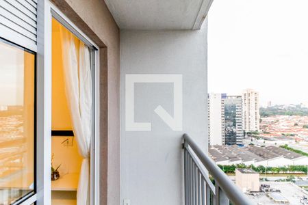 Varanda  de apartamento para alugar com 1 quarto, 29m² em Jardim Caravelas, São Paulo