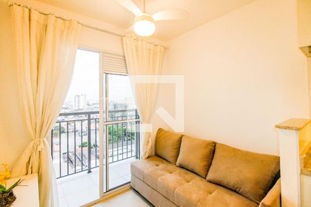 Sala  de apartamento para alugar com 1 quarto, 29m² em Jardim Caravelas, São Paulo