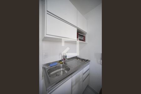 Sala e Cozinha de apartamento para alugar com 1 quarto, 32m² em Catumbi, São Paulo