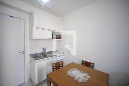 Sala e Cozinha de apartamento para alugar com 1 quarto, 32m² em Catumbi, São Paulo