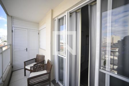 varanda de apartamento para alugar com 1 quarto, 32m² em Catumbi, São Paulo
