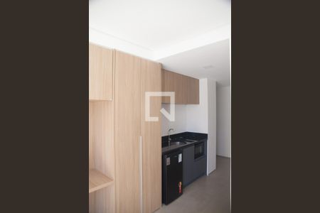 Cozinha de kitnet/studio para alugar com 1 quarto, 25m² em Consolação, São Paulo