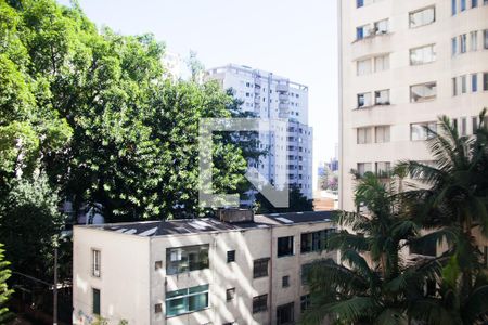 vista da Sacada de kitnet/studio para alugar com 1 quarto, 25m² em Consolação, São Paulo