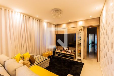 Sala de apartamento à venda com 3 quartos, 190m² em Jardim Santo Antônio, Santo André