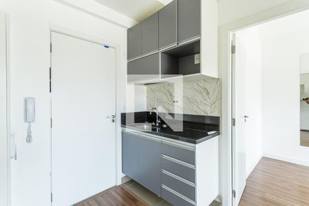 Sala/Cozinha de apartamento para alugar com 1 quarto, 27m² em Vila Nova Conceição, São Paulo