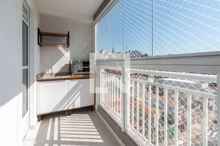 Varanda Gourmet de apartamento para alugar com 2 quartos, 58m² em Itaquera, São Paulo