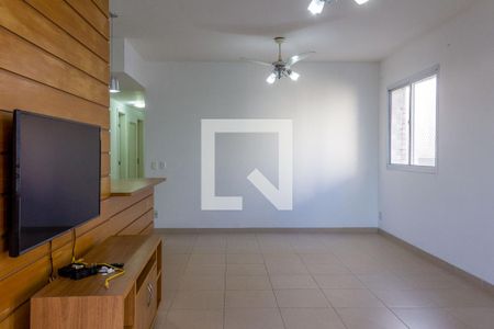 Sala de apartamento para alugar com 3 quartos, 120m² em Vila Alzira, Guarujá