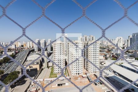 Varanda Vista de apartamento à venda com 2 quartos, 34m² em Bom Retiro, São Paulo