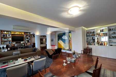 Sala de apartamento à venda com 4 quartos, 215m² em Indianópolis, São Paulo