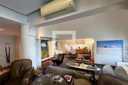 Sala de apartamento à venda com 4 quartos, 215m² em Indianópolis, São Paulo