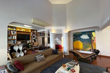 Sala de apartamento à venda com 4 quartos, 215m² em Indianópolis, São Paulo