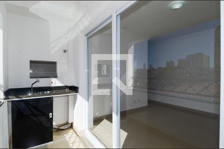 Varanda da Sala de apartamento à venda com 2 quartos, 57m² em Vila Rosalia, Guarulhos