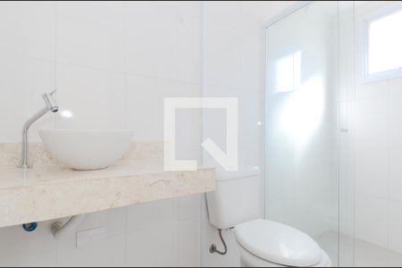 Apartamento à venda com 57m², 2 quartos e sem vagaBanheiro da Suíte