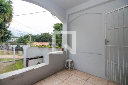 Varanda da Sala de casa à venda com 2 quartos, 99m² em Jardim Carvalho, Porto Alegre