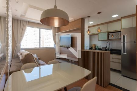 Sala de apartamento para alugar com 2 quartos, 43m² em Fundação da Casa Popular, Campinas